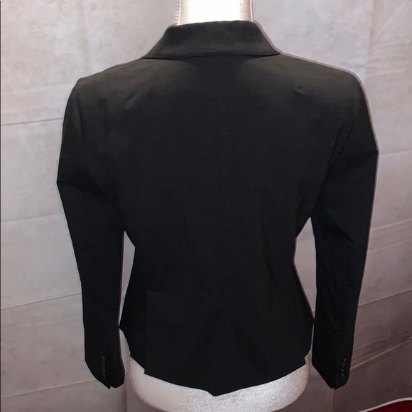 J Crew Black Button Front Blazer Fully Lined Sharp - Picture 7 of 13